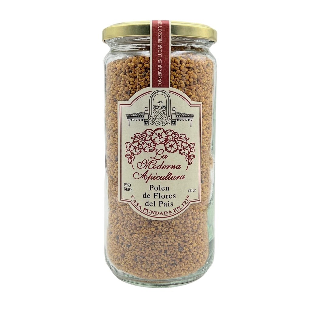 Pólen de flores granulado